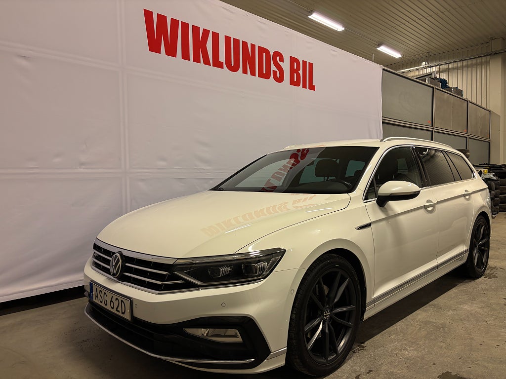 Volkswagen Passat Sportscombi 2.0 TDI 4M Elegance GT R-line Skinn Se utrustning
