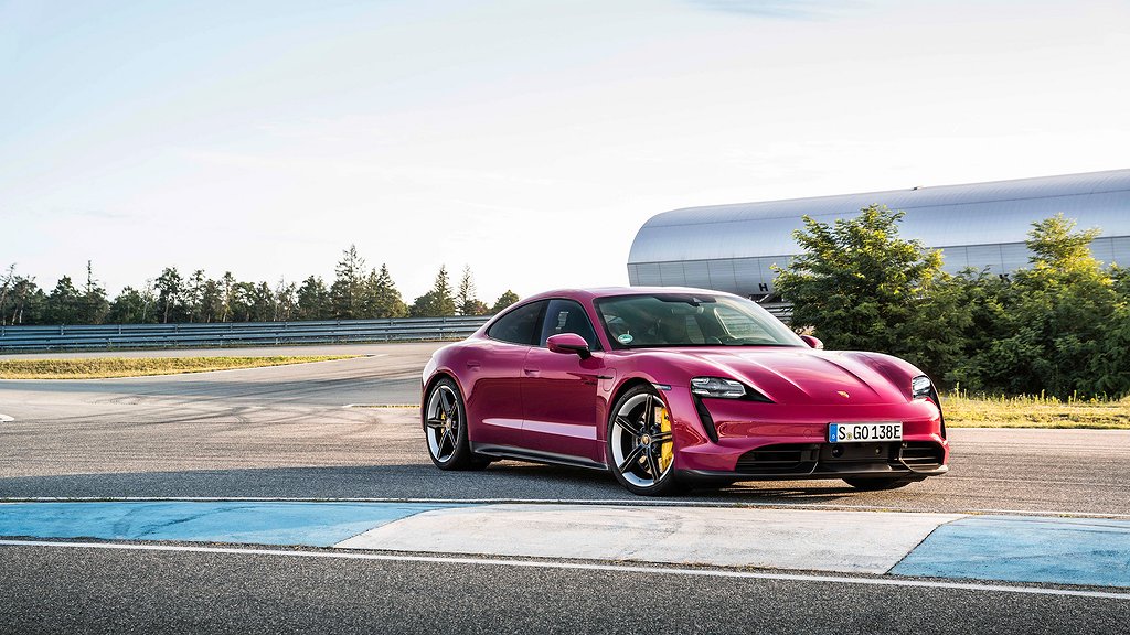 Porsche Taycan årsmodell 2022