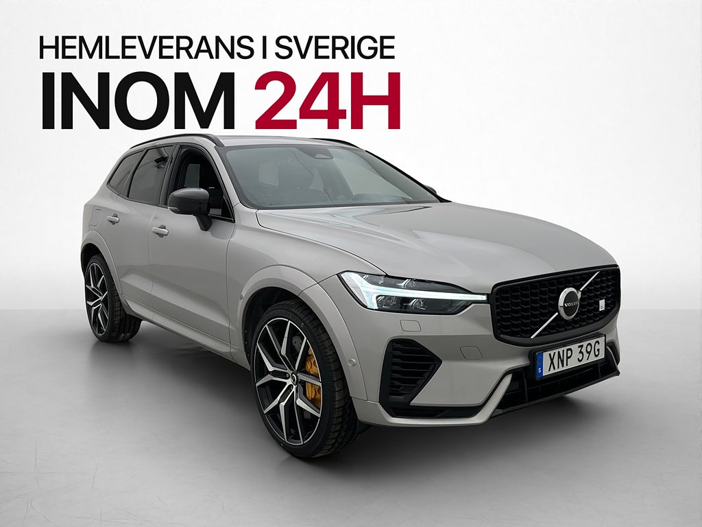 Volvo XC60 T8 AWD Polestar Engineered Pano Värmare B&W HUD