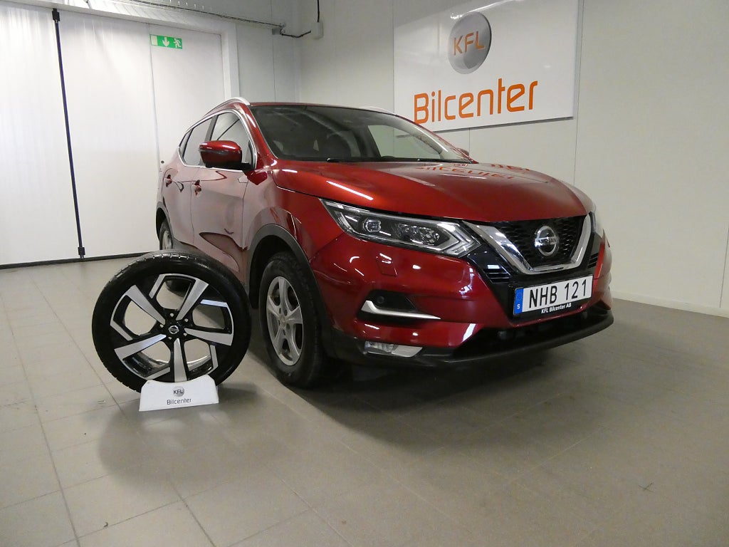 Nissan Qashqai 1.3*KFL 10 år 2,99%*Aut-Drag-Skinn-Kamera-Nav-SoV