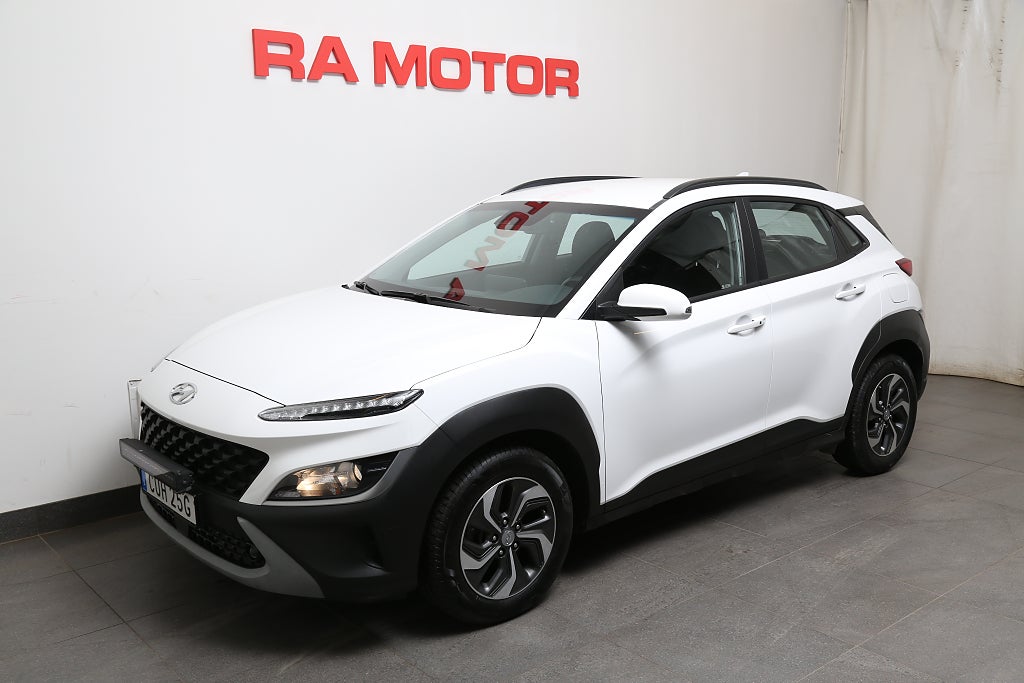 Hyundai Kona Hybrid 1,6 GDI 141hk Essential Aut Navi Extraljus Drag 2021
