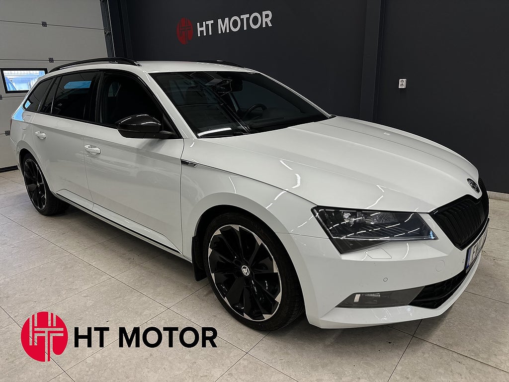 Skoda Superb Sportline Business/DRAG/B-Kamera/Canton/Fjärr-Värmare