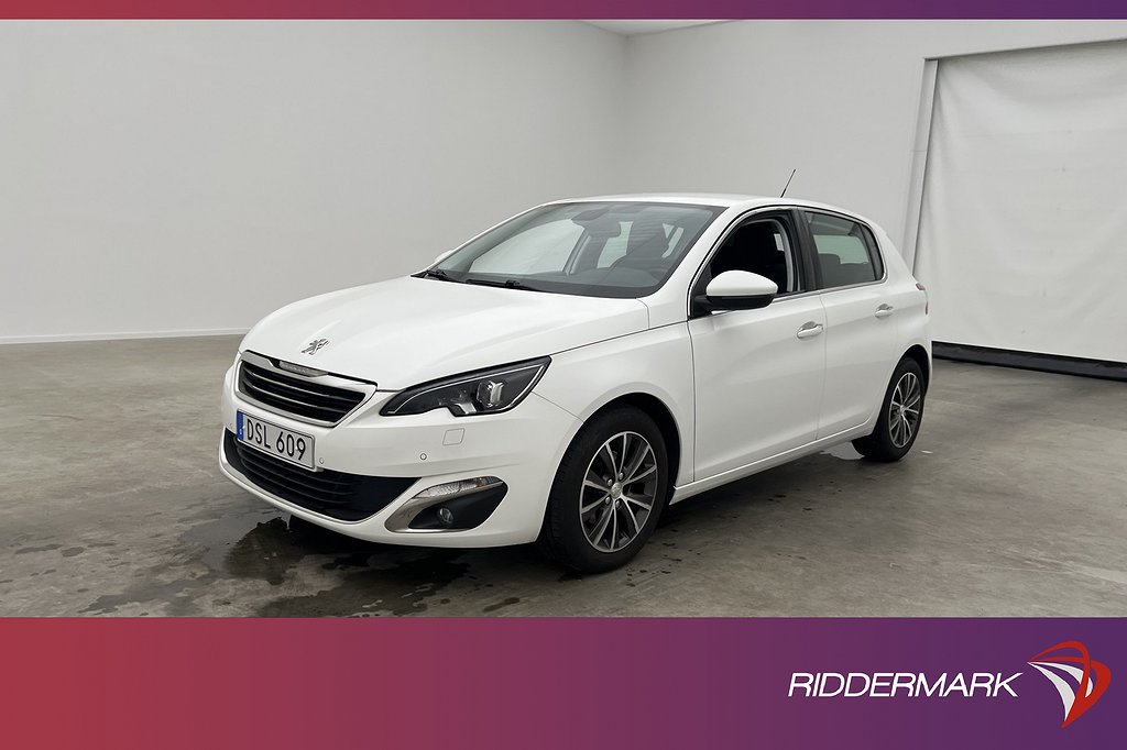 Peugeot 308 120hk Allure Sensorer Farthållare 0,31L/Mil