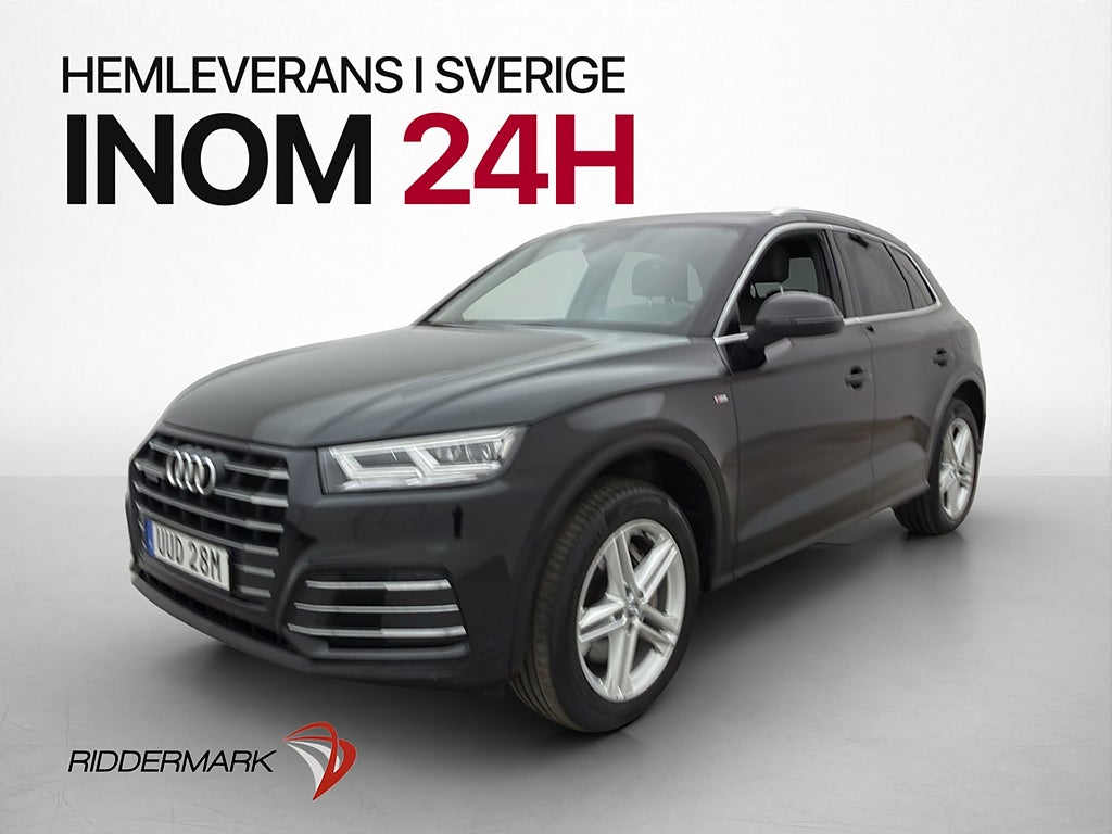 Audi Q5 55 TFSI e 367hk Quattro S Line P-Sensorer Keyless