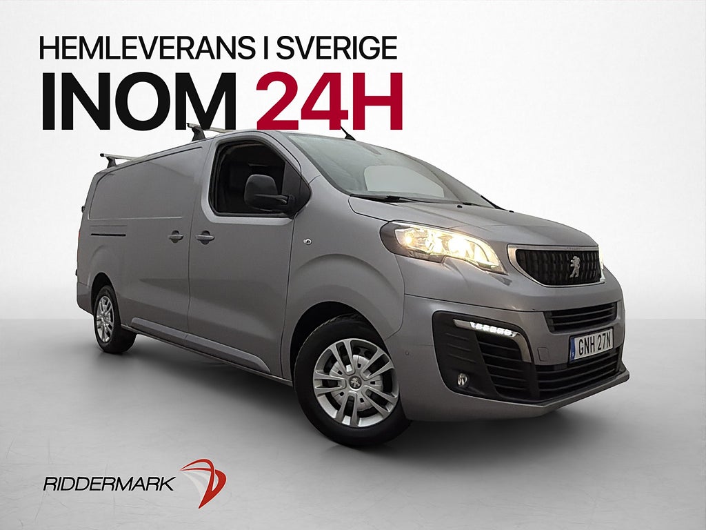 Peugeot Expert L3 Värmare Drag 3-Sits B-Kamera CARPLAY MOMS