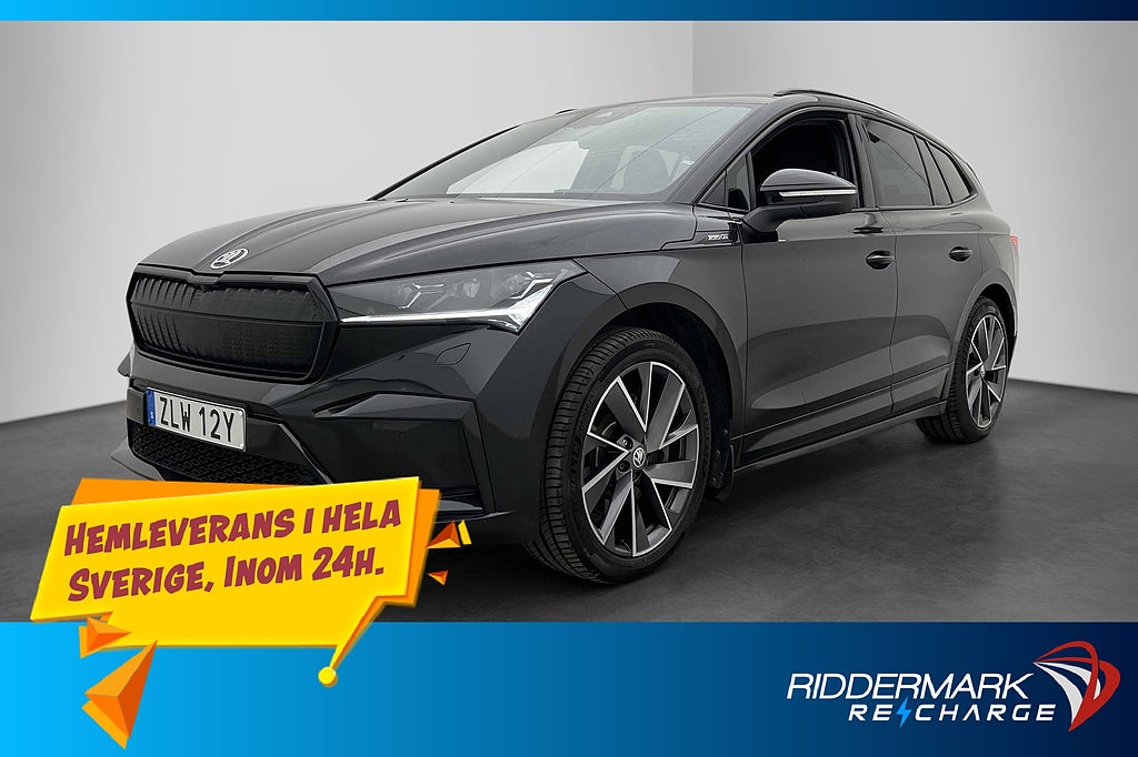 Skoda Enyaq 80 204hk Sportline Kamera Navi CarPlay MOMS