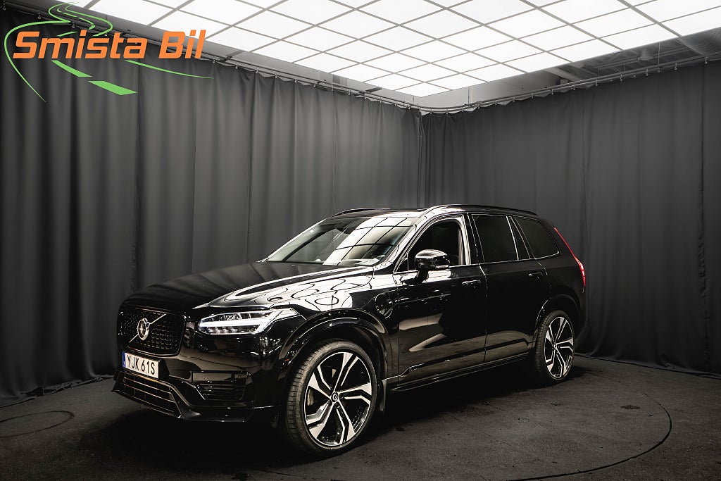 Volvo XC90 Recharge T8 AWD R-Design 7-sits B&W 22'' LUFT PANO MOMS