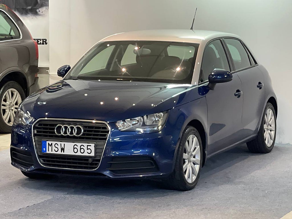 Audi A1 SPORTBACK 1.2 TFSI ( 7000 MIL ) NY BESIKTAD NY SERVAD
