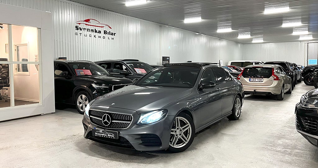 Mercedes-Benz E 220 d 9G-Tronic Euro 6 AMG /PANO /GARANTI