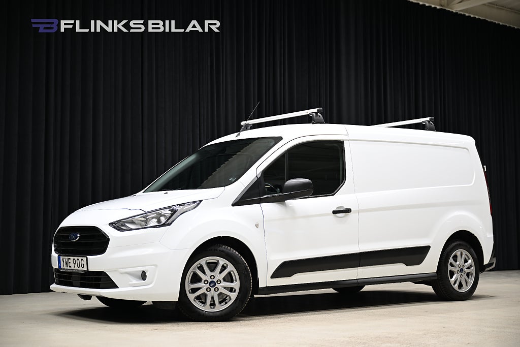 Ford Transit Connect Connect 100HK L2 Automat|Dubbelgolv|Inredning|Enägare