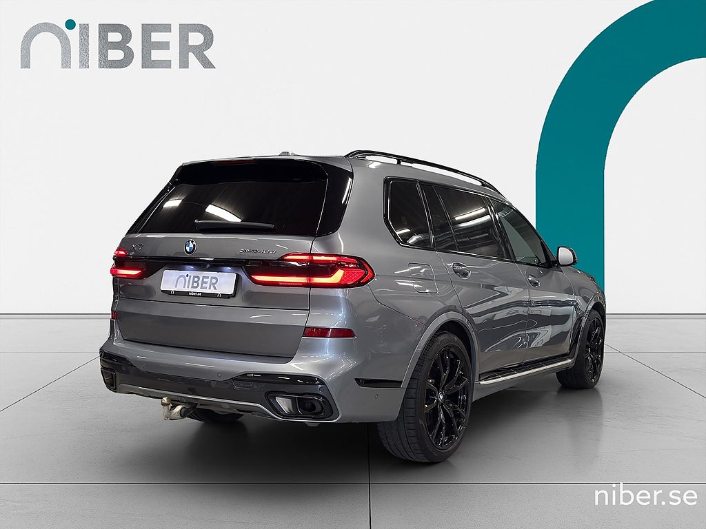 BMW X7 xDrive40d, M-Sport, 6 Sits, Pano, 360, MOMS