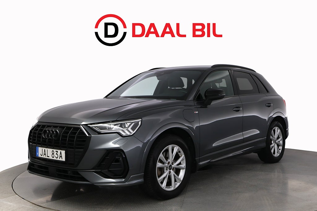 Audi Q3 45 TFSI 245HK S-LINE SONOS® VÄRM DRAG B-KAMERA COCKPIT