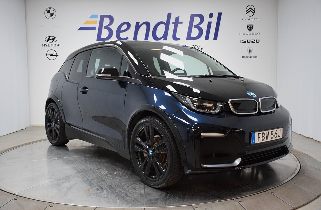 BMW i3s 120 Ah Charged Plus/ Stora skärmen/ Service Inkl. 