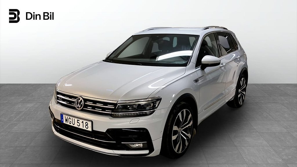 Volkswagen Tiguan TDI 190 DSG 4M R-Line / P-Värmare / Drag