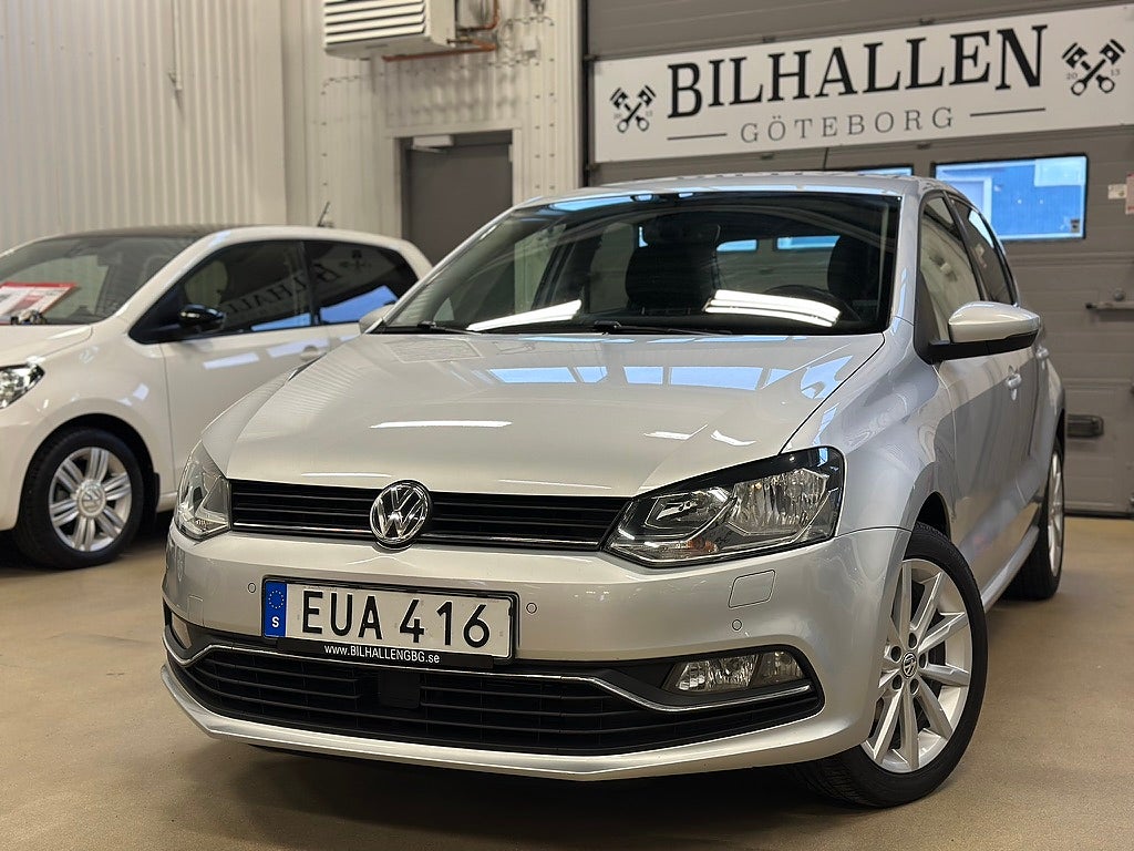 Volkswagen Polo 1.2TSI(90hk)P-Sensor Farthållare 1Brukare 