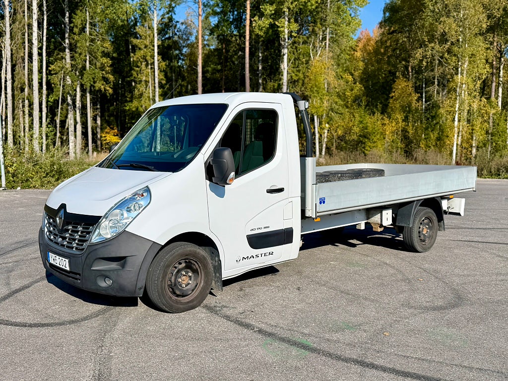 Renault Master Chassi Cab 3.5 T 2.3 dCi 170hk  Flakbil MOMS