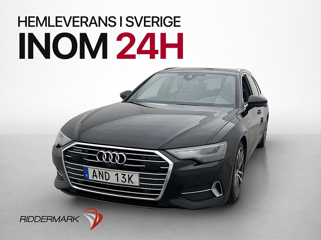 Audi A6 Avant 40 TDI Quattro S-Line D-Värmare 360° Drag