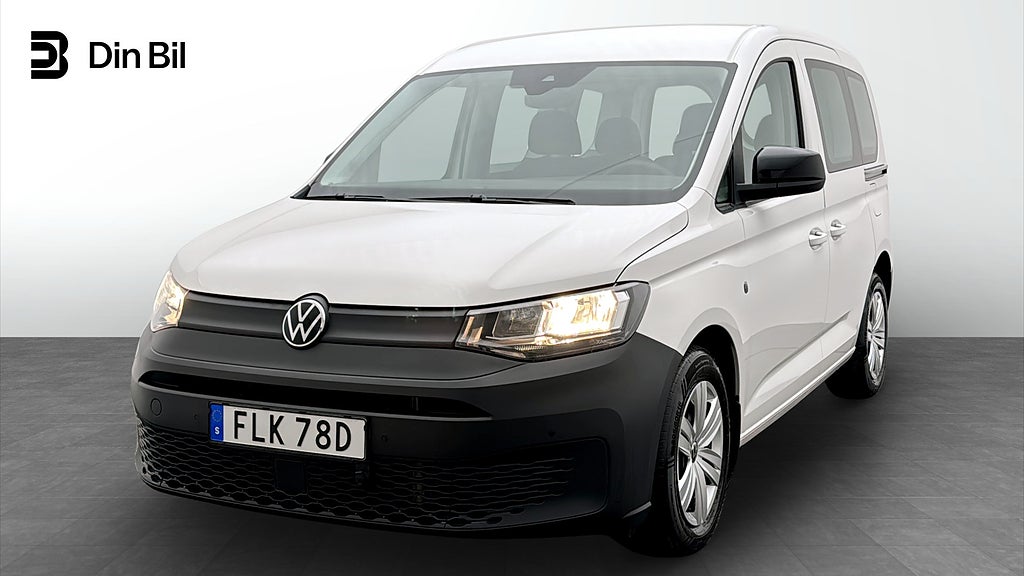 Volkswagen Caddy TDI122 DSG Drag/5sits/P-sensorer