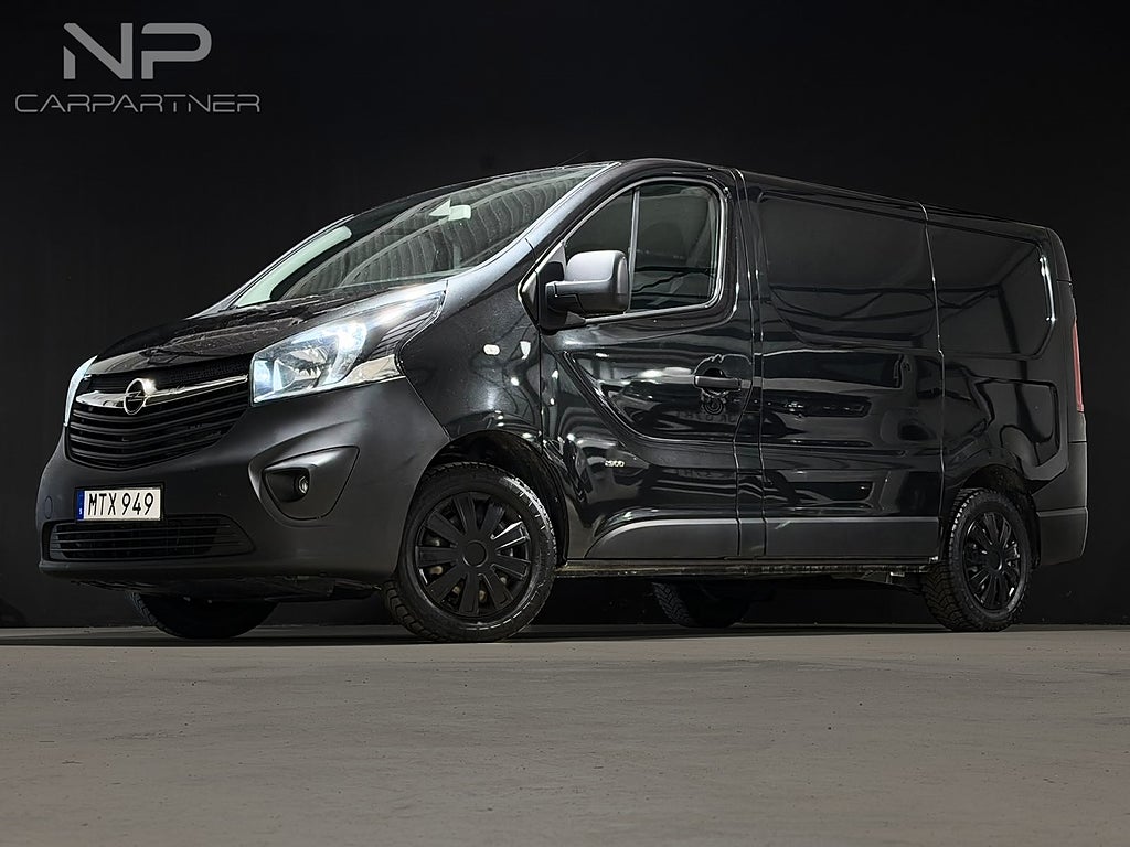 Opel Vivaro Skåpbil 2.9t 1.6 CDTI BIturbo Euro 6 | DRAG | Bluetooth