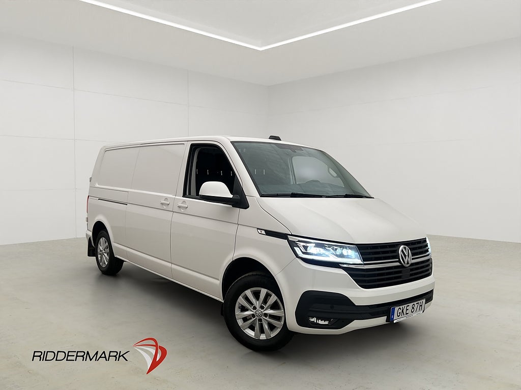 Volkswagen Transporter L2 Värm Drag LED V-Inr CARPLAY Moms