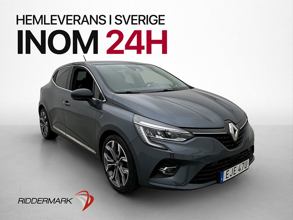Renault Clio 1.3 TCe 130hk Intens Kamera Navi BT Farthållare