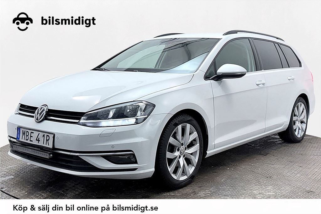 Volkswagen Golf GT R-Line Vinterpaket Värmare LED-ramp Moms