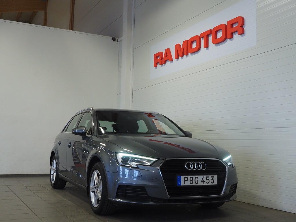 Audi A3 Sportback 1.4 TFSI S Tronic 150hk Comfort | P-Sensorer 2017