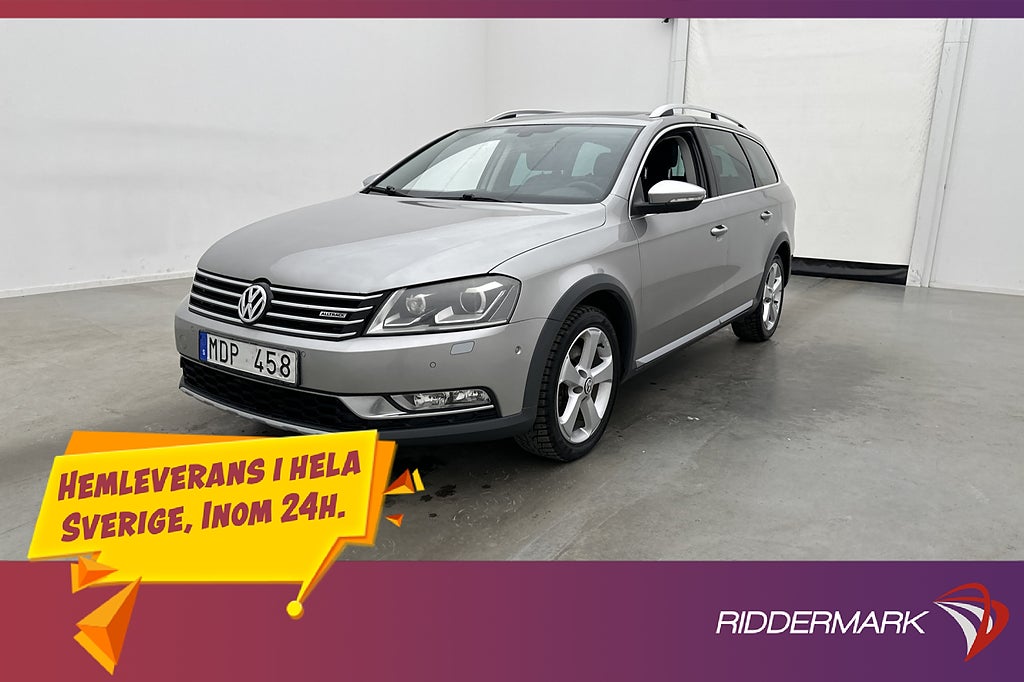 Volkswagen Passat Alltrack 2.0 TDI 4M Premium Värm Pano Drag