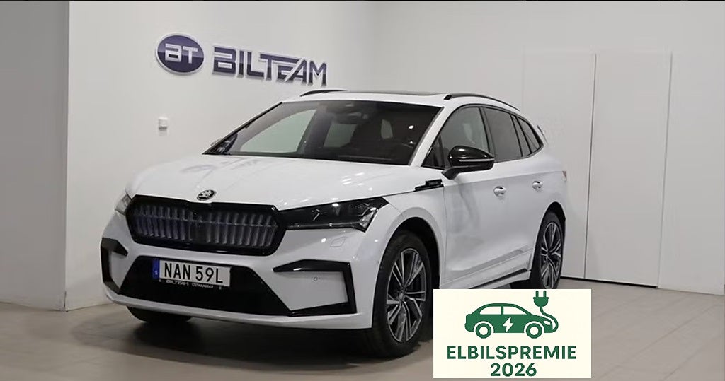 Skoda Enyaq 80X SPORTLINE 82 KWH 265 HK 4X4