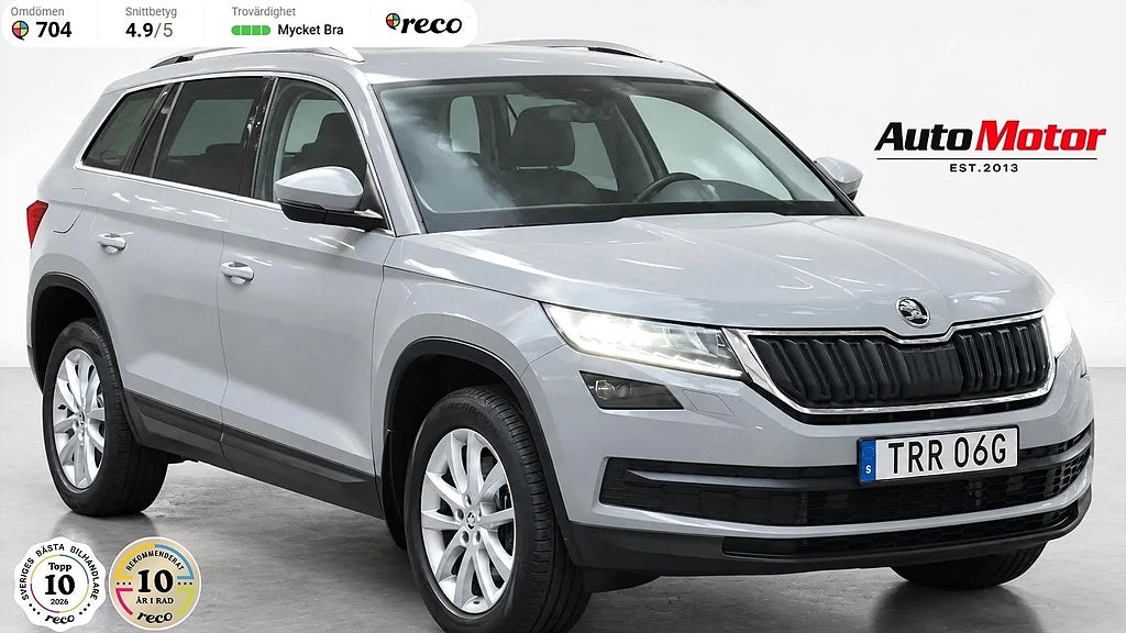 Skoda Kodiaq  7sits 2.0 TDI 4x4 200hk Businessline/Värmare/Drag