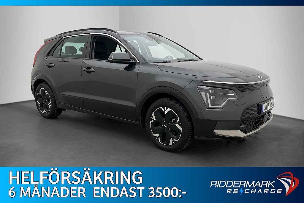 Kia Niro EV 204hk Action Kamera Rattvärme CarPlay MOMS
