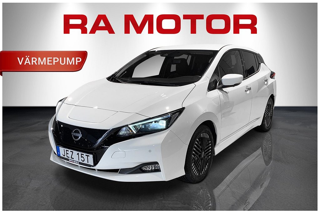 Nissan Leaf N-Connecta | 40kwh | Värmepump | 360 kamera | 2022