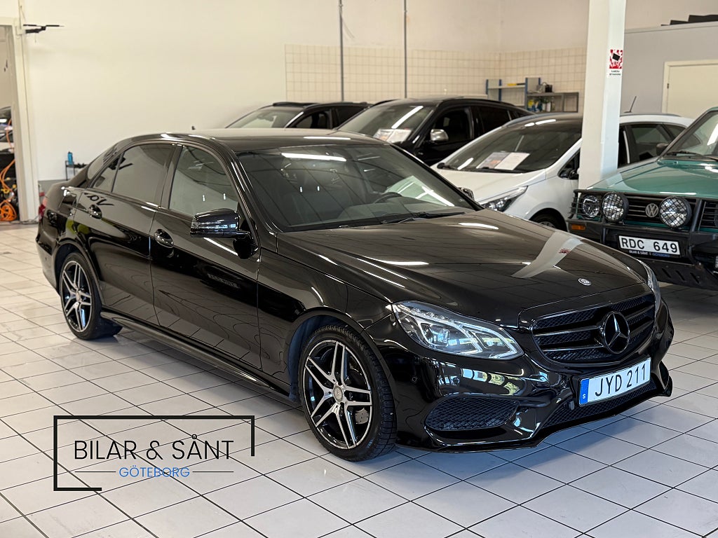 Mercedes-Benz E 220 4MATIC 7G AMG H/K Drag Värmare Kamera