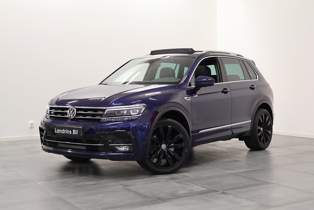 Volkswagen Tiguan 2.0 TDI 4M GTS R-Line Pano Cockpit V-Hjul Värmare 240hk