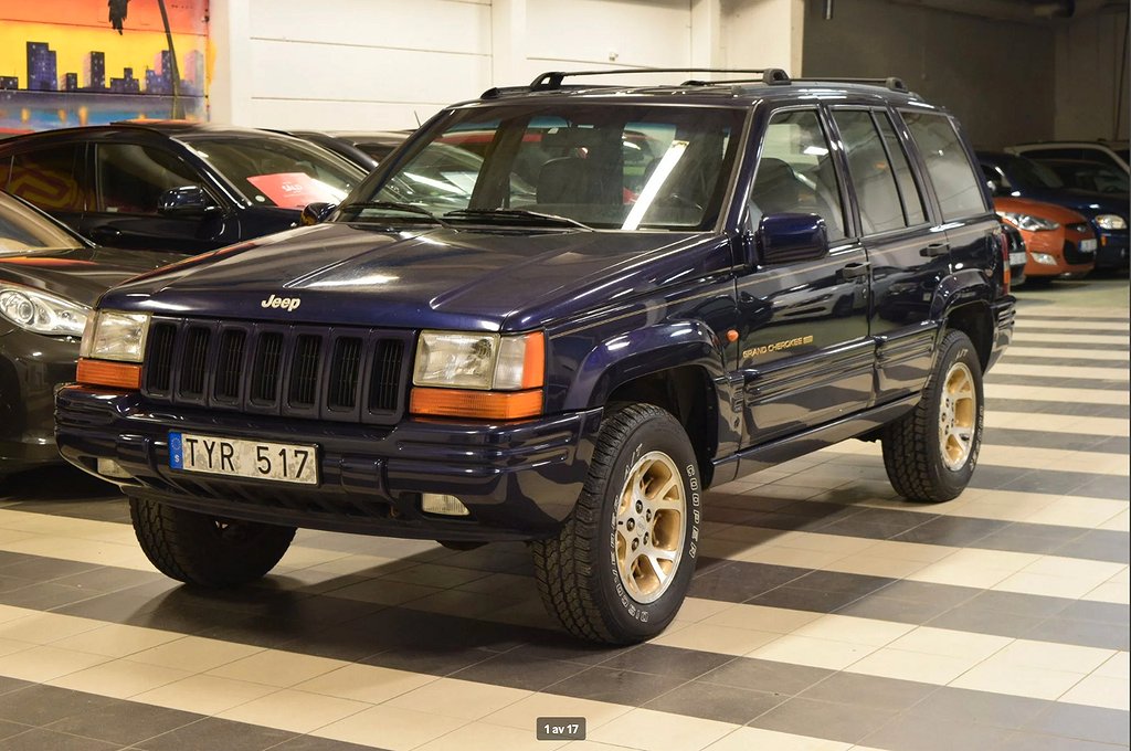 Jeep Grand Cherokee 5.2 V8 4WD, Automat , Besiktigad-Drag 