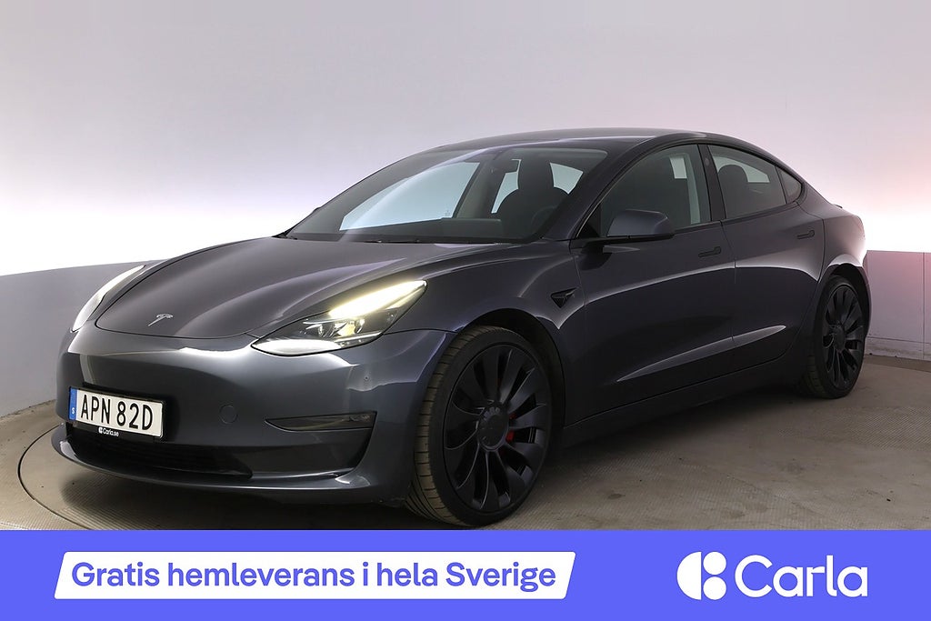 Tesla Model 3 Performance AWD Refresh Autopilot Panorama