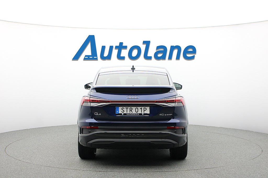 Audi Q4 40 Sportback e-tron Proline Adv. Dragkrok, Kamera 204hk