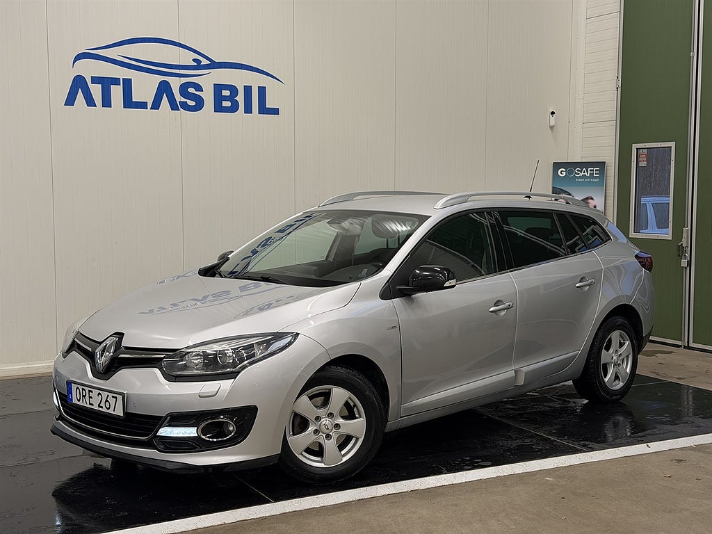 Renault Mégane Grandtour 1.5 dCi EDC 110hk Bose Edition Drag Navi