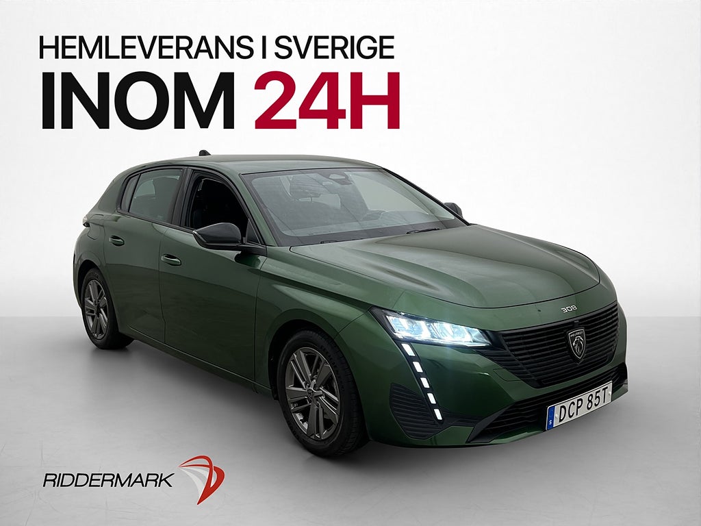 Peugeot 308 1.2 PureTech 130hk Sensorer Cockpit CarPlay