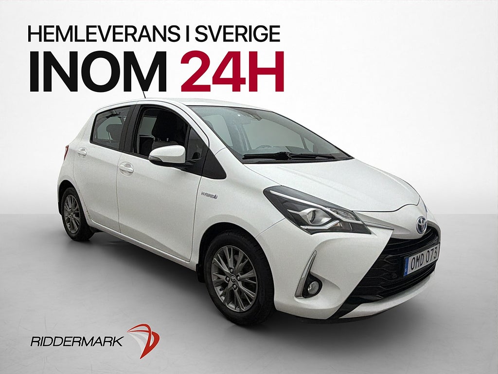 Toyota Yaris Hybrid 101hk Active Värmare Kamera Keyless