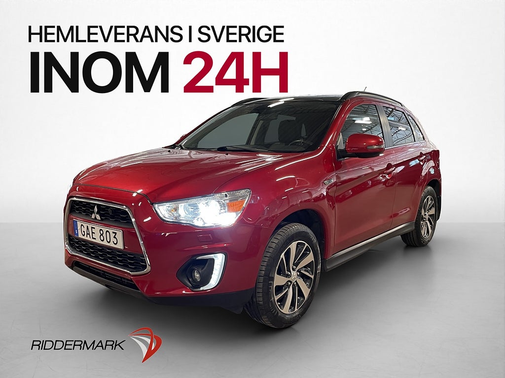 Mitsubishi ASX 2.2 Di-D 4WD Business Värmare Pano Rockford