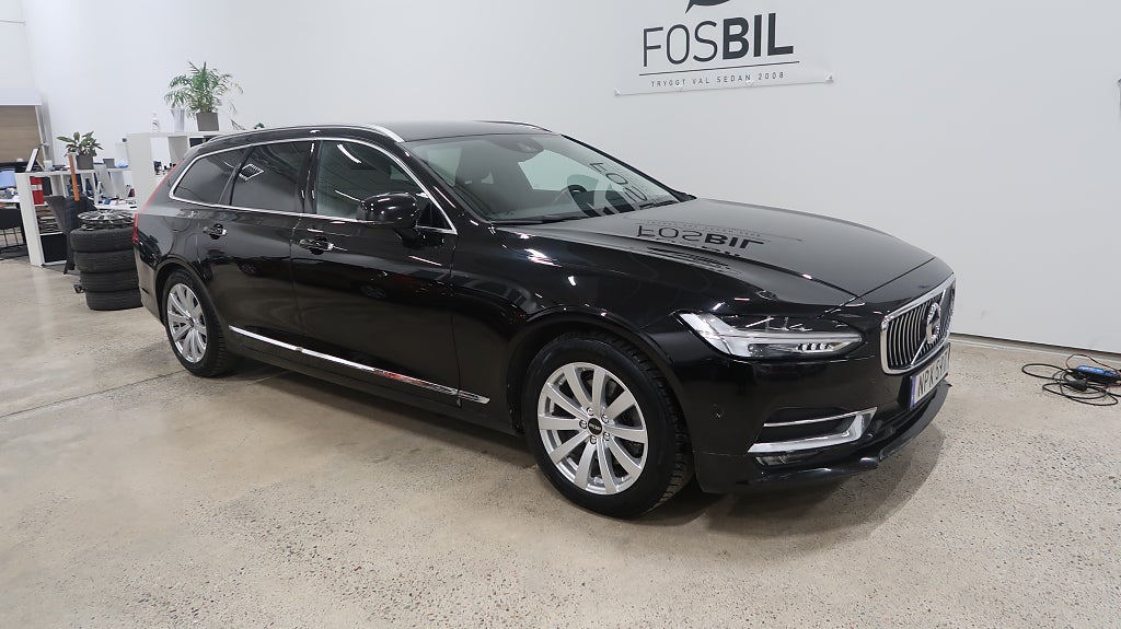 Volvo V90 D4 Inscription Värmare-Navi-Drag-Polstar-Nyservad-Kamera