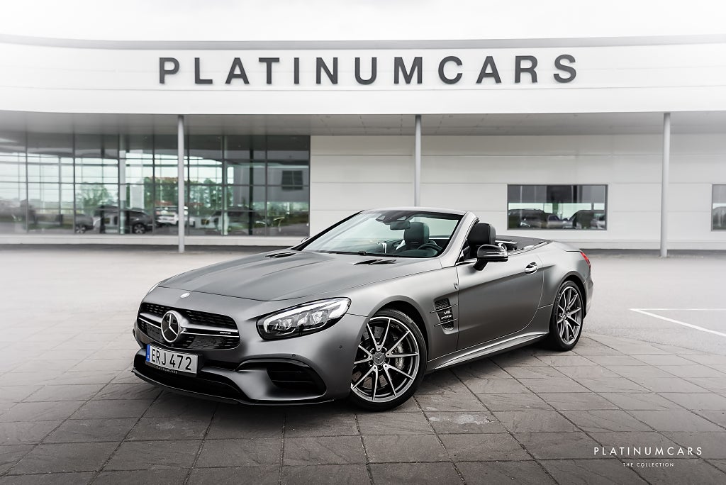Mercedes-Benz SL 63 AMG 5.5 V8 585hk / Kolfiber / H&K / Pano