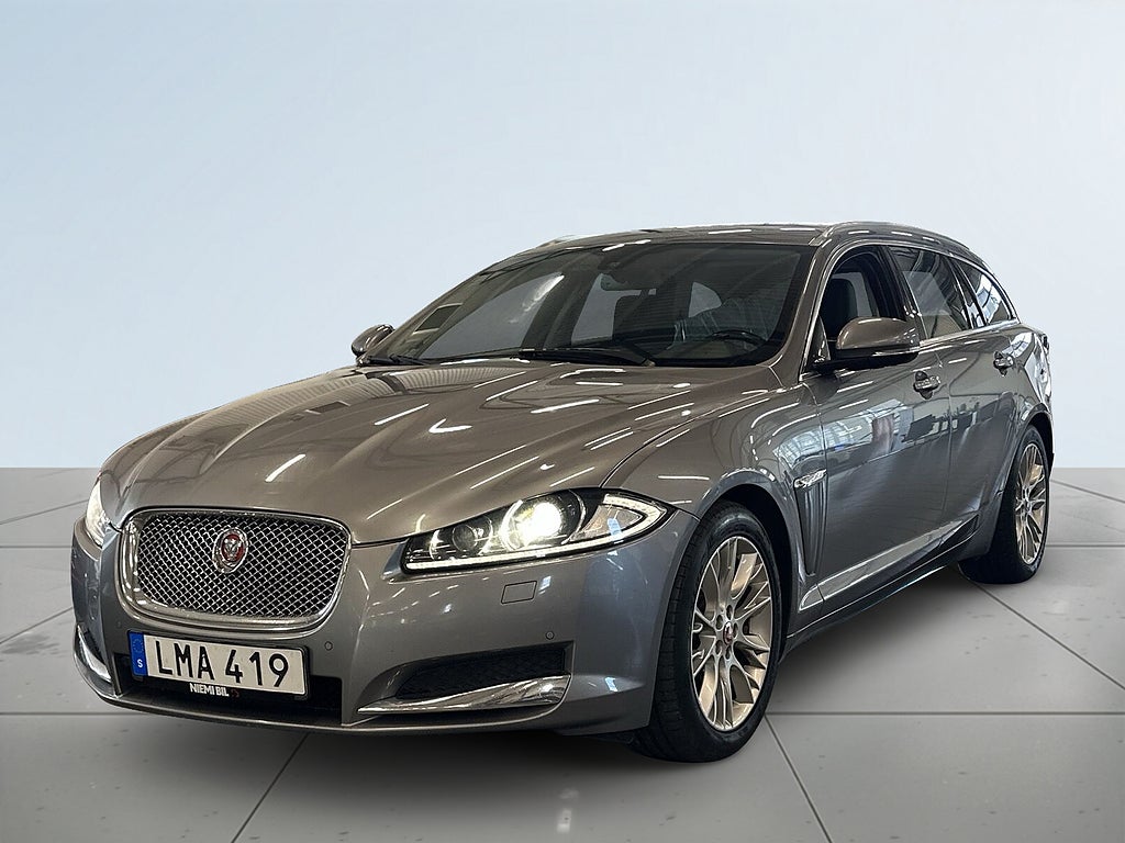 Jaguar XF Sportbrake 2.2 TDi4 S&v-hjul/Drag/Kamera/Elstolar/Skinn