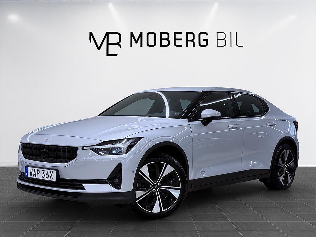 Polestar 2 Long range Single motor 231hk Pilot Drag 360 Navi