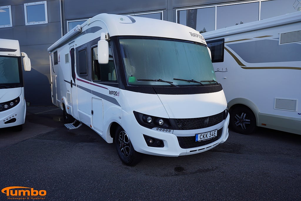 Rapido 896 F Automat 160hk Hydraliska stödben,