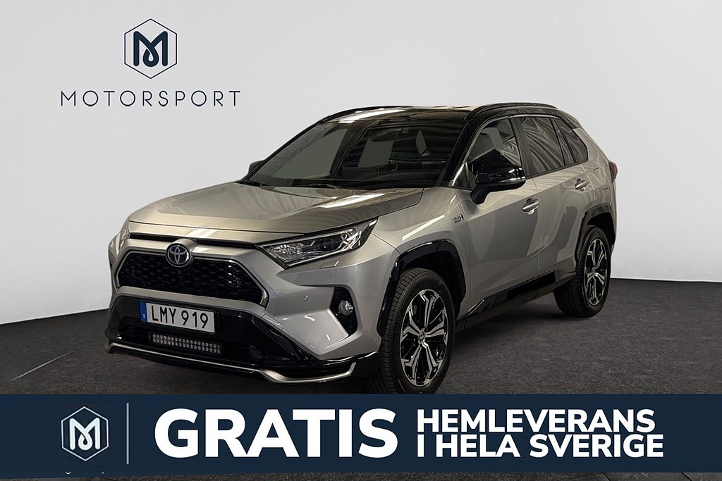 Toyota RAV4 Plug-in AWD Style Premium Dragkrok HUD 360 JBL