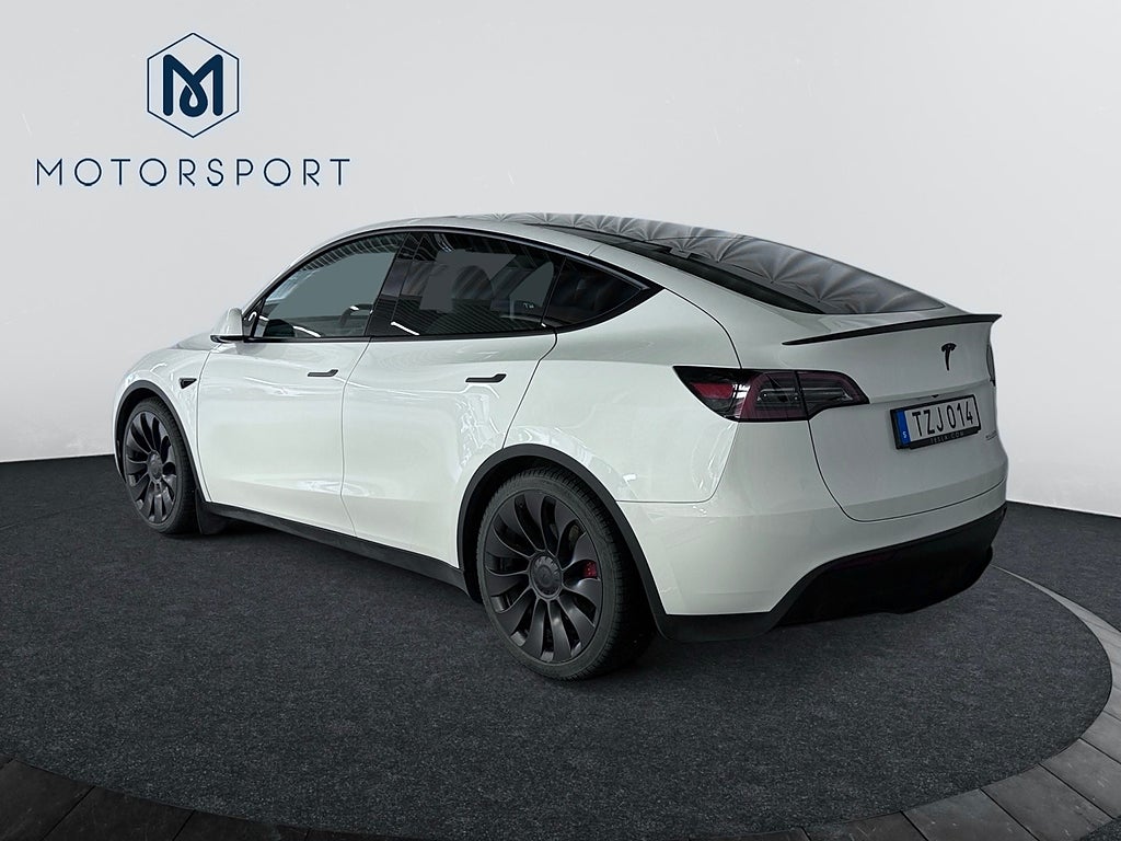 Tesla Model Y Performance 534 hk Adaptiv Farth 21" Panorama Helskinn bild 5
