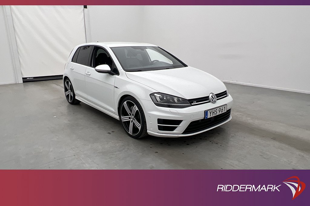 Volkswagen Golf R 4Motion 300hk Dynaudio M&K-Värmare Kamera