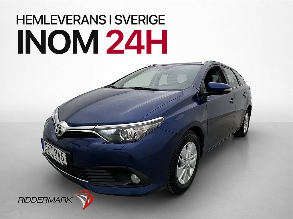 Toyota Auris 1.2 Turbo 116hk Active B-Kamera Farthållare